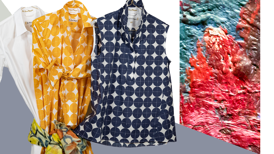 Geometrie colorate, Le Sarte Pettegole - Rizzi Torino | abbigliamento con  stile