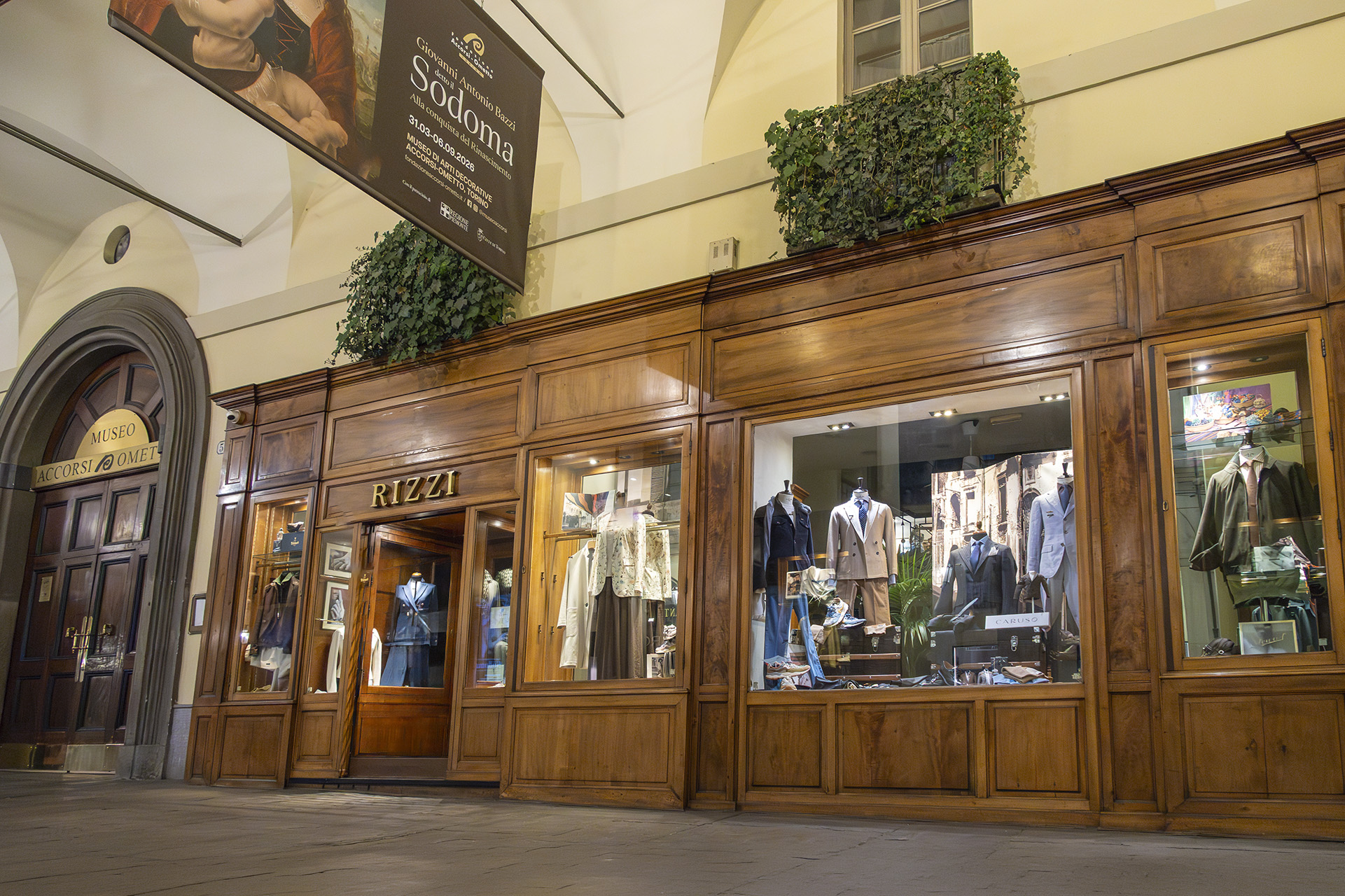 Rizzi Torino 2026 Vetrine via Po