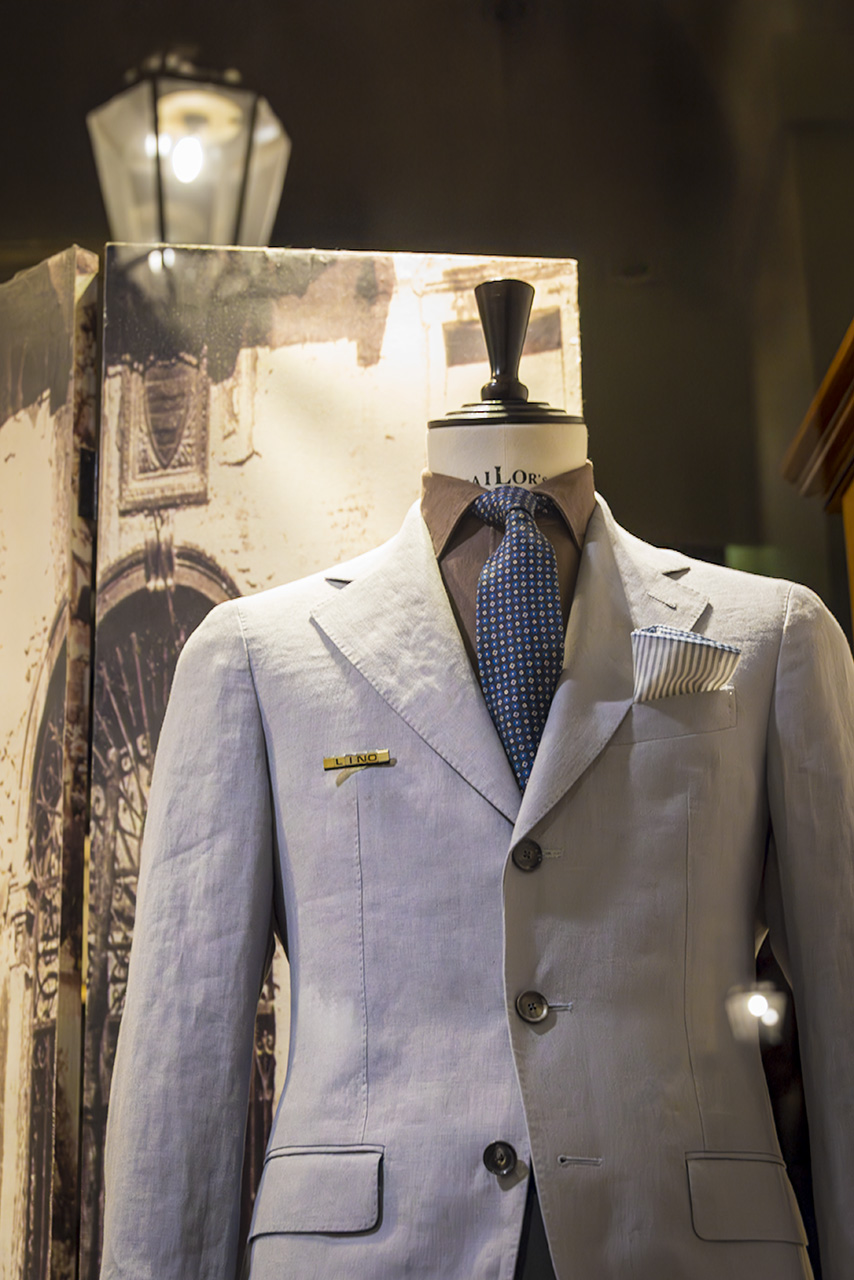 Rizzi Primavera 2026: Completo lino, Raffaele Caruso